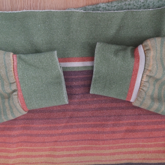 Aviator Nation Bolt Crop in Tulum Jungle Green - Picture 8 of 10